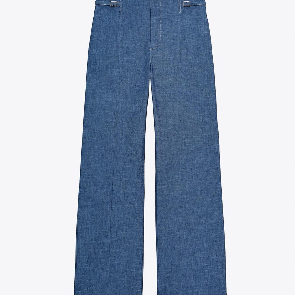 ZARA Wide-Leg Blue Jeans NWT